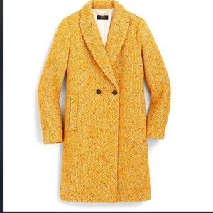 J.crew oversized tweed coat